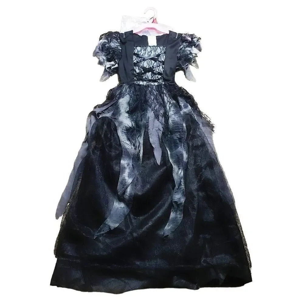Fun World Girls Cemetery Bride Costume Halloween Set -R